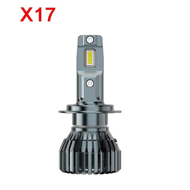 X17 매우 고성능 다 칩 LED Headlamp 차 긴 ROHS 근원 최고 보장 년 장소 모형 Brite LEW 전압 일생 AMT