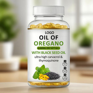 كبسولات زيت الأوريجانو عالية الجودة مع الحبة السوداء، زيت أوريجانو نقي للبالغين - Product Image 3