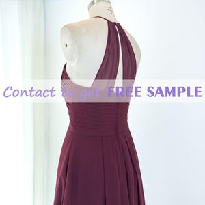 Fenyee קסם שמלת קוקטייל שמלות שושבינה חום אדום שמלת שושבינה שמלת שושבינות נשים גברת אלגנטי - Product Image 4