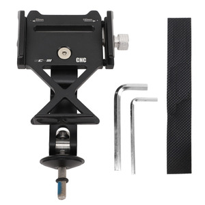 <span class=keywords><strong>Support</strong></span> de téléphone pour guidon de vélo en alliage d'aluminium, antidérapant, largeur réglable, rotatif à 360 degrés, <span class=keywords><strong>support</strong></span> de téléphone pour guidon de vélo de montagne - Product Image 1