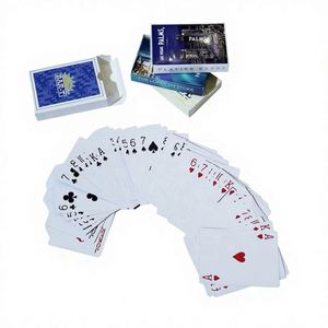 Cartas de Póker Personalizadas, Resistentes al Agua, Ecológicas, con Impresión UV, para Uso Familiar, Duraderas, Lavables, con Diseño Personalizado en Ambos Lados - Product Image 1