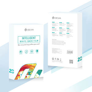 แผ่นฟิล์มสติกเกอร์สีขาวเปล่า Devia สำหรับเครื่องพิมพ์อิงค์เจ็ท UV 20 ชิ้น/กล่อง กระดาษเปล่าสำหรับพิมพ์ภาพขนาดเล็ก A4 A5 - Product Image 6