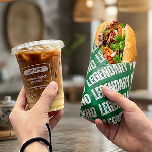 Recyclable Food Grade Virgin Burger Sandwich Cake Bakery Grease Proof Waterproof Non-Stick Baking <b>Paper</b> for Restaurant Use - Product Image 1