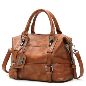 old fashioned multi-function pu leather handbags sample in bangkok india