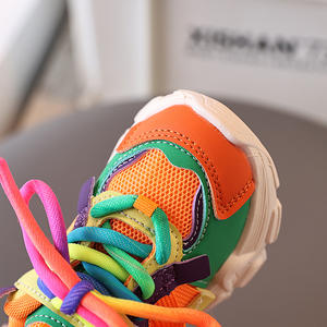 2025 yeni Unisex bebek Sneaker yüksek kalite kaymaz yürüyüş ayakkabıları 1-6 Yeas nefes bahar çocuk spor ayakkabı - Product Image 4
