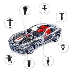 01515-0009U A0039909497 cubierta de parachoques remache inferior para mercedes-benz Mazda Nissan Hyundai Inifiti - Product Image 2