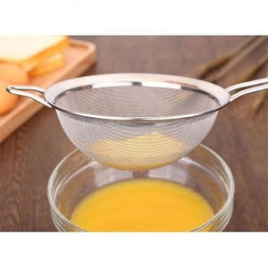 Hersteller <span class=keywords><strong>S</strong></span>/<span class=keywords><strong>S</strong></span> Sieb Gemüse Obst Wasch korb Mehls ieb 3 Stück Set Ölfilter Braten Skimmer Lebensmittels ieb - Product Image 2