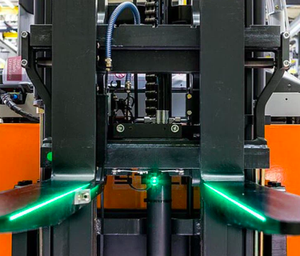 Carretilla de alcance a prueba de agua, línea láser virtual, luz verde, haz rojo, guía de dientes, montacargas, sistemas de guía láser - Product Image 3