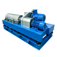 Centrifugeuse de boue de forage horizontal, centrifugeuse décanteuse pour le séchage de la boue de forage, pour la séparation solide-liquide