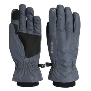 Customizable Road Bike Gloves Waterproof Cycling Gloves Full Finger Touchscreen Gloves With Rib Cuff