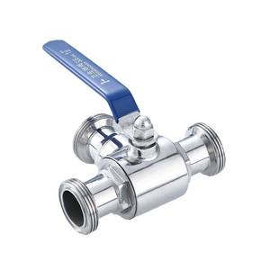 วาล์วบอลสามทางแบบเกลียวภายนอกสแตนเลส ทนแรงดันสูง สำหรับผู้ผลิตขายส่ง - Product Image 1