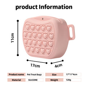 Bolsa de Silicona Portátil para Comida de Mascotas, Personalizada de Fábrica, Impermeable, Libre de BPA, de Grado Alimenticio, con Correa para la Cintura - Product Image 6