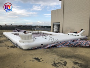 <span class=keywords><strong>Piscine</strong></span> gonflable flottante avec filet, toboggan gonflable pour yacht, plateforme de ponton, <span class=keywords><strong>piscine</strong></span> Drop Stitch - Product Image 6