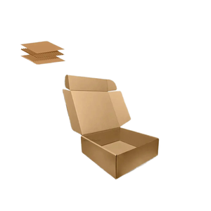 Boîte en carton - Série T |   Boîtes à fentes en carton ondulé écologiques pour boissons énergisantes et eau minérale - Product Image 1