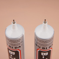 Colle transparente multi-usages 50 ml pour réparation d'écrans de téléphone, bijoux, bricolage, artisanat, tube d'emballage avec applicateur à pointe aiguille