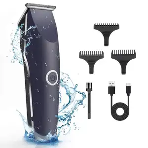 Factory Supply Carving Electric Hair Clipper T Blade Home Use Usb Quiet Professional Waterproof Hair Clippers For Barber