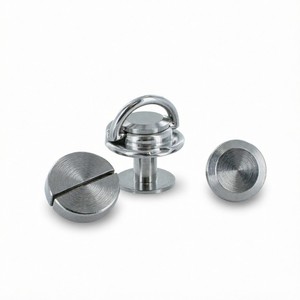Tornillos autorroscantes de cabeza hexagonal chapados en zinc amarillo con arandela de goma negra grande - Product Image 6