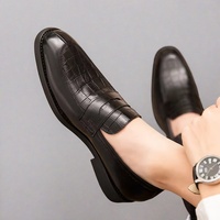 2025 Nouveaux Produits Phares : Mocassins Homme en Cuir Italien, Chaussures Habillées en Daim pour Hommes