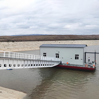 Estación de Bombeo Flotante Impulsada por Diésel para Proyectos de Dragado