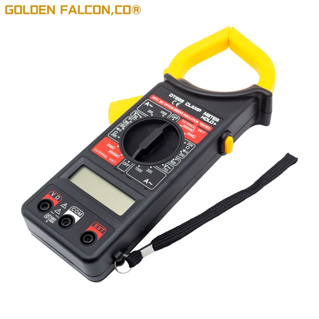DT266 Digital Clamp Meter  AC Ammeter Multimeter Repair Current Volt Digital Multimeter