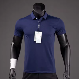 <span class=keywords><strong>Polo</strong></span> da Uomo Personalizzata a Maniche Corte con Bottoni, Vestibilità Slim, Stile Minimalista Casual, Fornitore all'Ingrosso OEM ODM Private Label - Product Image 4