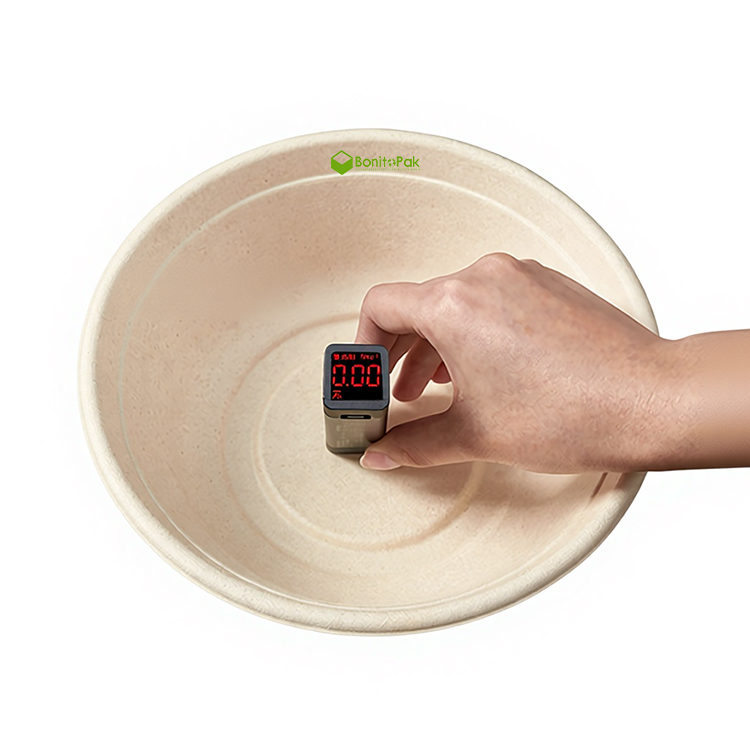 100% Compostable Paper Plates Durable Lightweight Paper Bowls