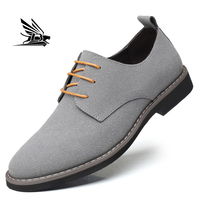 Chaussures décontractées givrées pour hommes à bout rond, style britannique, à lacets, tendance mode, grandes tailles