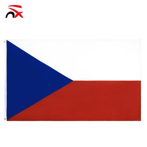 Bandera Personalizada de la República Checa Nuoxin, 90*150cm, 3x5, Doble Cara, para Exteriores, Alta Calidad - Product Image 1