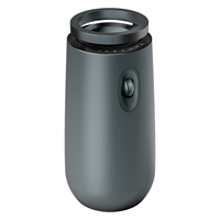 Diffuseur d'aromathérapie portable en métal sans eau 2026 pour voiture, ultra silencieux, sans brume, diffusion de parfum, rechargeable sur batterie