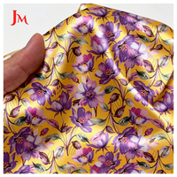 Tissu satiné 100% polyester de haute qualité, tissé, 175 GSM, poids lourd, impression personnalisée, pour vêtements féminins