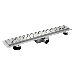 <span class=keywords><strong>SANIPRO</strong></span> – Drain de douche linéaire long en acier inoxydable 304, anti-odeur, sur mesure, pour salle de bain, avec sortie latérale – Vente en gros - Product Image 3