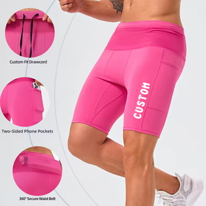 Ropa Deportiva para Exteriores, Leggings <span class=keywords><strong>de</strong></span> Compresión con Múltiples Bolsillos Personalizados, Pantalones Cortos Deportivos para Correr, <span class=keywords><strong>Entrenamiento</strong></span> Atlético para <span class=keywords><strong>Hombre</strong></span> - Product Image 2