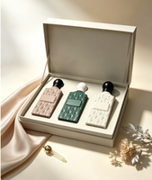 Coffret Cadeau de Parfums Arabes du Moyen-Orient, Article Très Demandé à l'International, Dubaï EAU, Fragrance 75ml pour Femme et Homme, Osmanthus et Bergamote Style Ancien