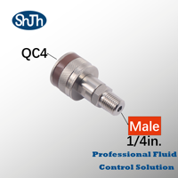Raccord de plomberie haute pression Swagelok Type 316SS forgé, vis externe NPT femelle, accouplements rapides pour l'huile DIN API ASME ASTM JIS