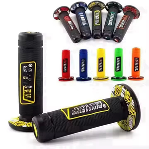 Prêt Stock 22mm 24mm universel moto guidon partie moto guidon pour yamaha KTM Motocross Moto Grip Pit Bike - Product Image 4