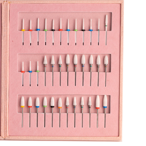 Juego de Brocas Profesionales Yaqin para Taladro de Uñas Eléctrico, Manicura, Pedicura, Brocas de Cerámica - Product Image 3