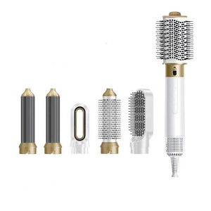 Secador de Cabelo 6 em 1 Styler Turbo Boost 110.000 RPM BLDC Íon Negativo Modelador Volumizador Proteção Contra Superaquecimento Kit de Estilização OEM - Product Image 1