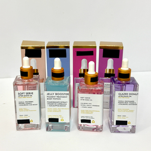 Huile <span class=keywords><strong>de</strong></span> Soin Après-Rasage Authentique <span class=keywords><strong>de</strong></span> Haute Qualité, Hydratant Corporel, Parfum Vanille, Huile <span class=keywords><strong>de</strong></span> Soin Fraise Purple Donut Butt 90ml - Product Image 1