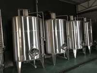 Réservoir de vin d'acier inoxydable avec la cuve de fermentation de vin de la veste 500L/1000L/2000L de refroidissement