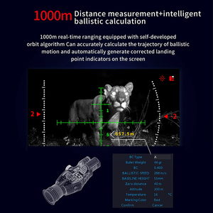 HENBAKER CY900 3.1 인치 스크린 디지털 야간 투시경 스코프 야간 텔레스코픽 조준경 - Product Image 4