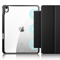 Kenke Étui pour iPad en acrylique de haute qualité à fond dur et à bords souples avec porte-stylo pour iPad Pro12.9