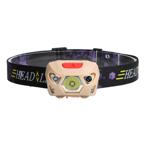 Outdoor Emergency High Brightness Red Light Warning Headlamp Rechargeable LED For Night Hiking Cycling Fishing - Product Image 2