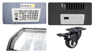 VICTORY KITCHEN Congélateur coffre de haute qualité congélateur à crème glacée équipement de cuisine pour hôtels et restaurants application de supermarché - Product Image 5