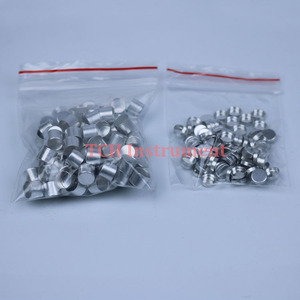 Crucible en aluminium DSC TGA pour échantillons 6,7*5,5 mm, laboratoire Setaram S08 12768 12769 - Product Image 1