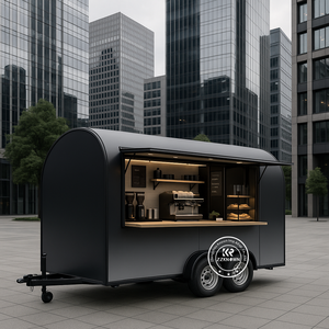 Camion de crème glacée, chariot de restauration rapide, cuisine mobile, remorques alimentaires, vignoble, kiosque mobile entièrement équipé - Product Image 1