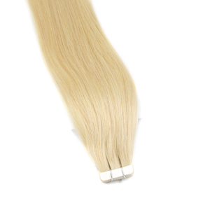 K.S WIGS Extensions de cheveux naturels vietnamiens à bandes adhésives, 100% cheveux humains Remy avec cuticules alignées, trame invisible doublement tirée - Product Image 1