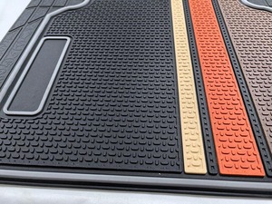 2024 Artes All Weather Heavy Duty Inodoro Full Black Rubber <span class=keywords><strong>Auto</strong></span> Liner Mats Custom Car Floor Mats Fit para Tesla Model Y - Product Image 5