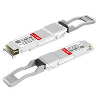 Transceiver Optik QSFP+ 40G SWDM4 Berbasis VCSEL, Transmitter Duplex LC OM4 350m 850nm Fiber Optik