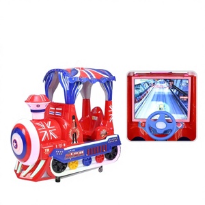 Máquina recreativa 3D con monedas, tipo tren pequeño, grúa, con reproductor MP5, de plástico, personalizable para niños, uso comercial, con pago por código QR - Product Image 1