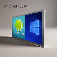 Tablette PC Android étanche IP65 15,6 21,5 23,8 pouces avec PoE pour système d'affichage de cuisine de restaurant KDS, écran tactile tout-en-un